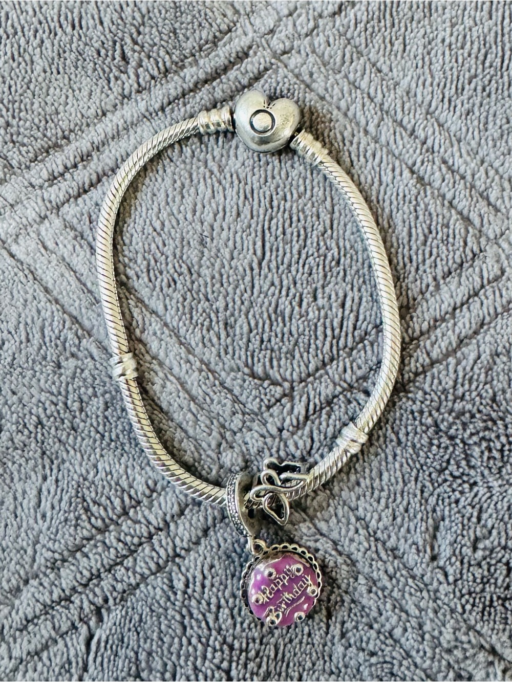 Happy Birthday To You Charm Bracelet Set